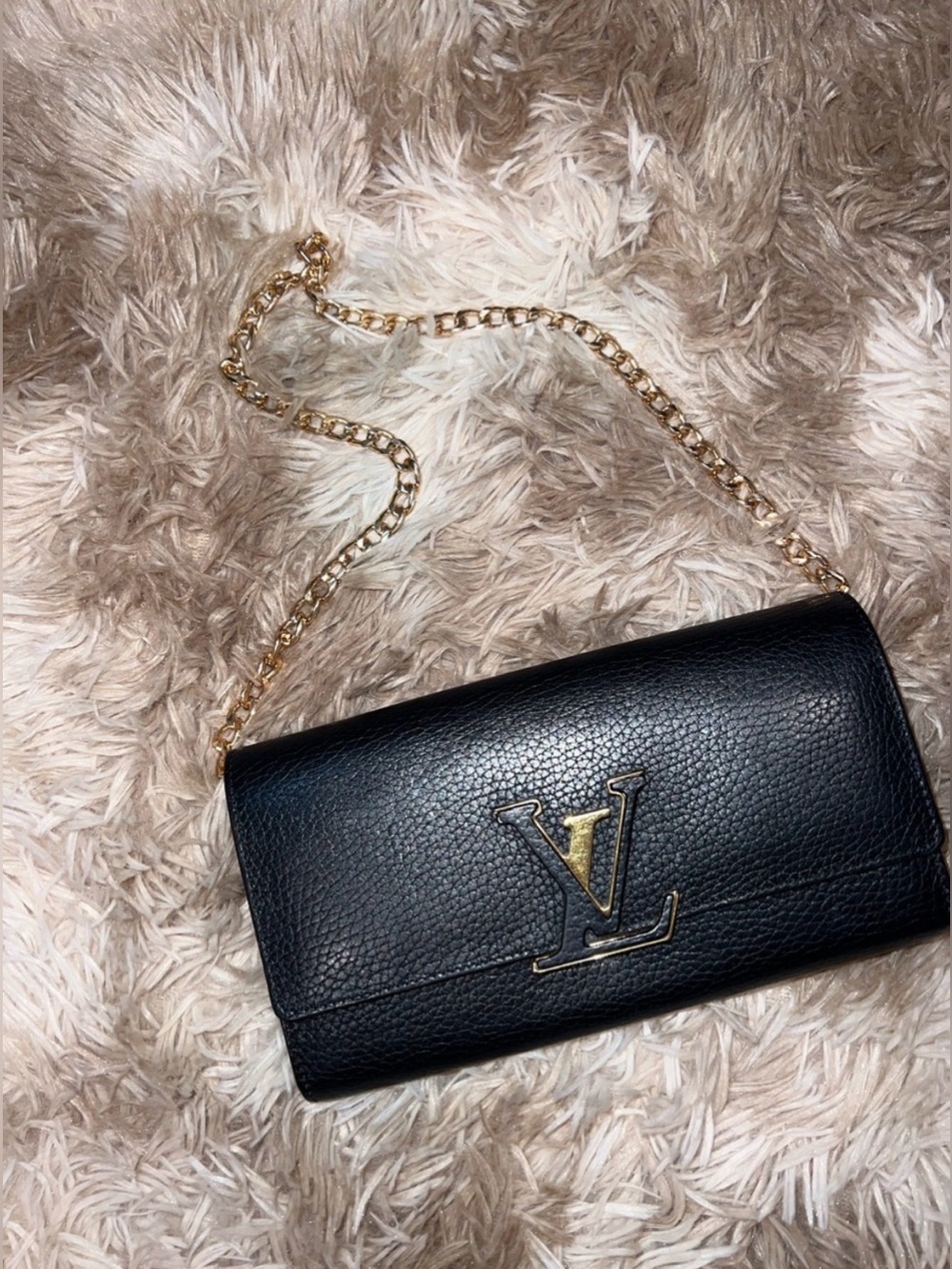 Louis Vuitton Capucines Taurillon Leather Wallet